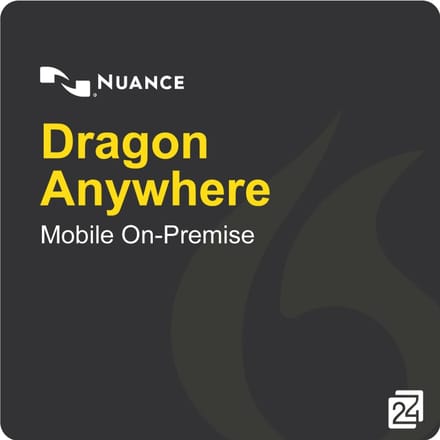 Nuance Dragon Anywhere Mobile On-Premise Nieuwe Aankoop 20 - 50 User