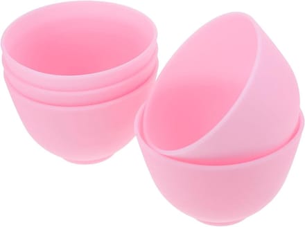Mengkom Set - DIY Masker - Gezichtsverzorging - 5 Delig - 10 cm - Roze