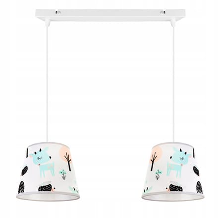 Light-Home Bambi – Hanglamp – Hoogte verstelbaar – 2x E27 – Kinderkamer design