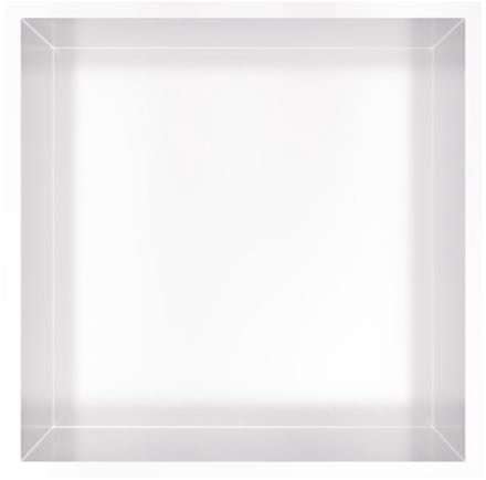 Hotbath &More BOX030 inbouwnis 30x30x10cm mat wit