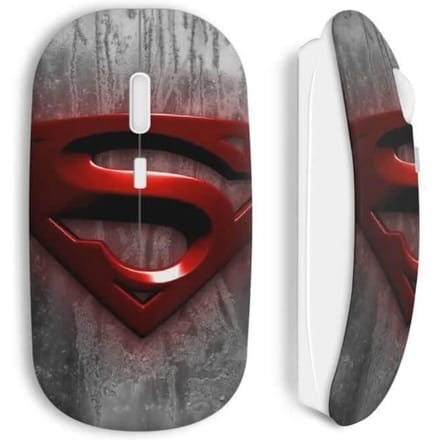 Souris Superman Logo Sans Fil
