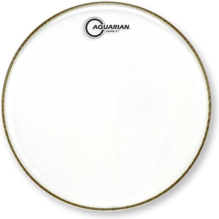Aquarian 12" Super-2 Clear drumfel