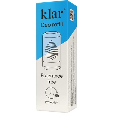 Klar Deo Refill Fragrance Free 50 ml