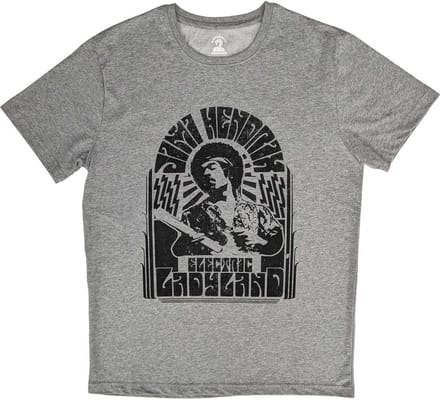 Jimi Hendrix - Electric Ladyland Mono Heren T-shirt - M - Grijs