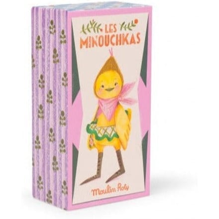 Moulin roty knuffeleend les minouchkas - rita - 25,5 cm