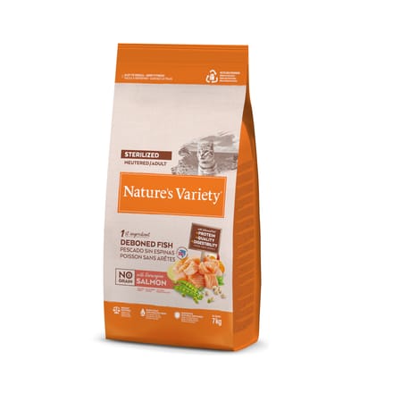 Nature's Variety Selected Sterilized Noorse zalm - 7 kg