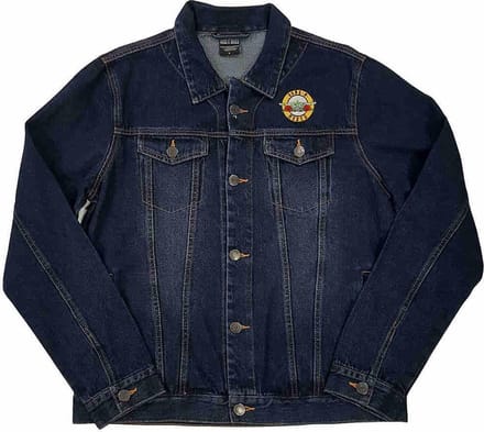 Guns N' Roses - Classic Logo Jacket - S - Blauw