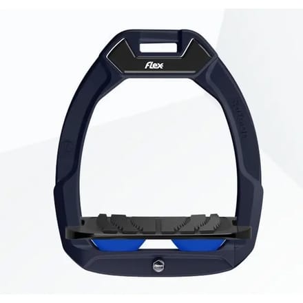 Veiligheidssteunen voor het paardrijden Schuin Grip Groen/Zwart/Blauw Flex-On Safe-On