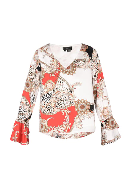 Faina Blouse Dames rood