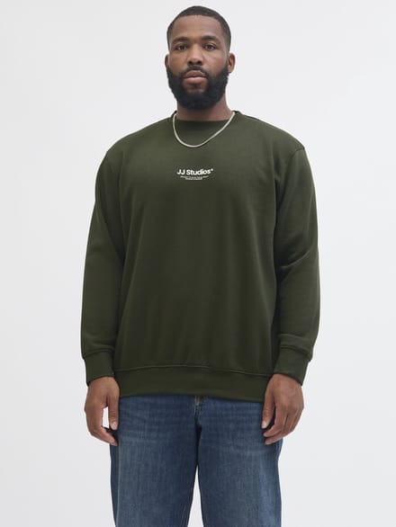 JACK&JONES - JJESOHO SWEAT CREW NECK NOOS PLS - Heren - Sweaters