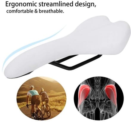 Allecto - Fietszadel - Pu fietsstoel - Ergonomisch en comfortabel