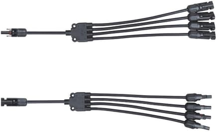 Orno OR-PV-13608 - Verdeelblok - 4xMC4 Type Y - IP67 - UV-bestendig