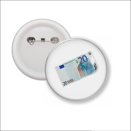 Button Met Speld - 20 euro