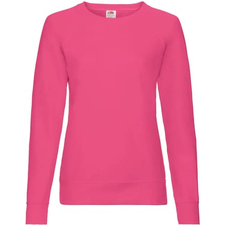 Dunne sweatshirt voor dames Fruit of the Loom Raglan