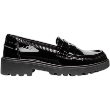 GEOX CASEY MEISJES Veterschoenen - ZWART