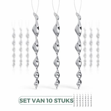 Duivenverjager- 10 Stuks- Vogelverjager- Duivenwering- Vogelpinnen- Hard Plastic- Silver