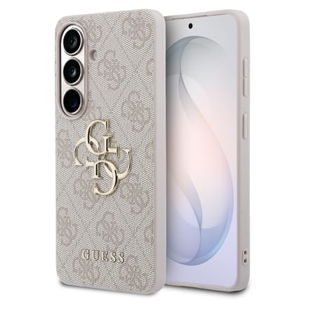 Guess 4G Metal Logo Backcover voor de Samsung Galaxy S26 Plus - Roze