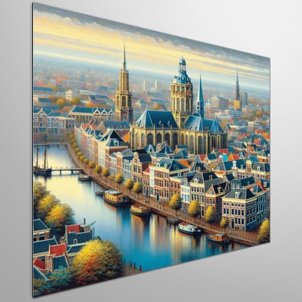 Kunstprint | Wanddecoratie | Dibond | 100 × 100 cm