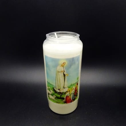 Noveenkaars Heilige Vrouw 013 - 6 dagen brander (5 stuks)
