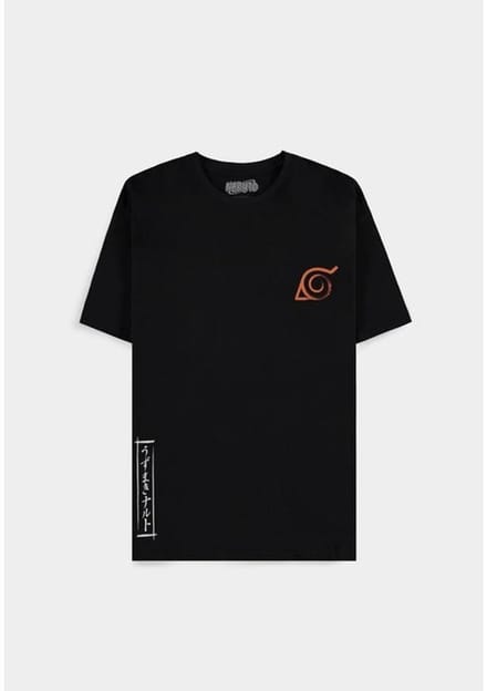 Naruto - Uzumaki Heren T-shirt - 2XL - Zwart