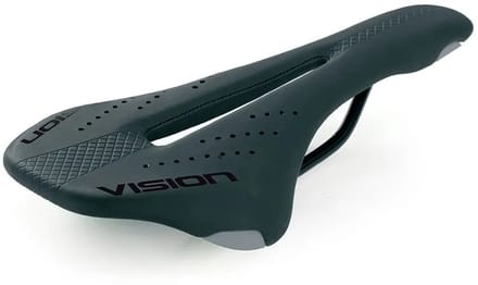 Skuad Vision Zadel Zwart,Zilver 138 mm