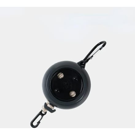 Corde à linge Non perforée de 10M, rétractable, Portable, support de séchage de voyage, Camping en plein air, coupe-vent, corde à linge suspendue Portable noir