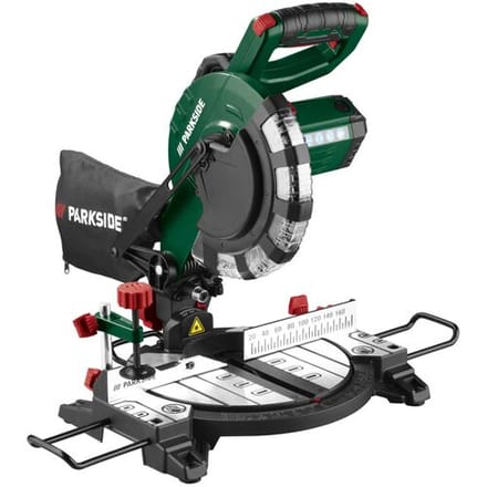 PARKSIDE Afkortzaag met verstekfunctie 1500 W - zaagblad 210 mm