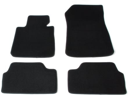Automatten voor BMW 1-Serie E87 / E81 (2004-2013) - 4-delig - Velours