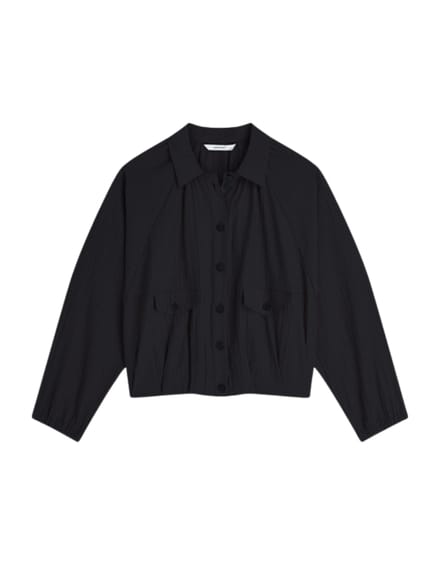 Summum Blouse Jacket Lyocell Blend  Zwart 2s3454-12373