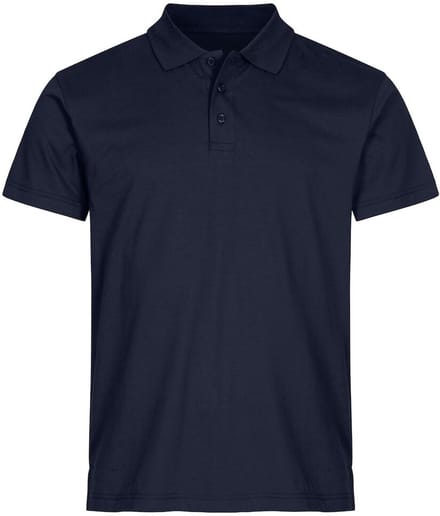 Clique Single Jersey Polo 028280 - Dark Navy - XS