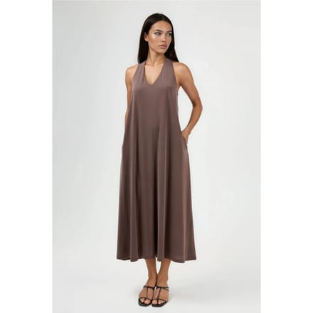 Halterneck Modal Jurk