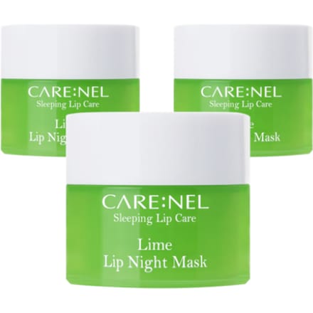 [Promotie] CARE:NEL - Lime Lip Night Mask Set - 5g*3elk