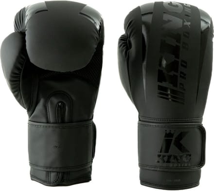 King Pro Boxing Bokshandschoenen - Revo 4 - Zwart - 12 oz