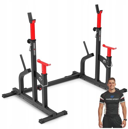 Marbo Sport - Haltersteunen MS-S104 - Beveiliging - Hoogte- en breedte-instelling