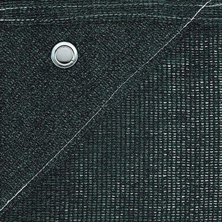 Bouwhek Inkijkbeschermingsnet 1,80m x 3,45m Groen - Scheurvast en UV-stabiel