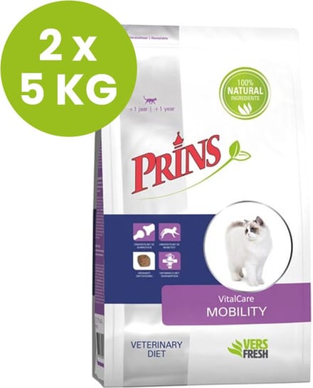 Prins VitalCare Diet Mobility - Kattenvoer - 2 x 5 kg