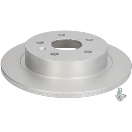 Remschijf BOSCH 0 986 479 C73 achter, volledig, 1 Stuk