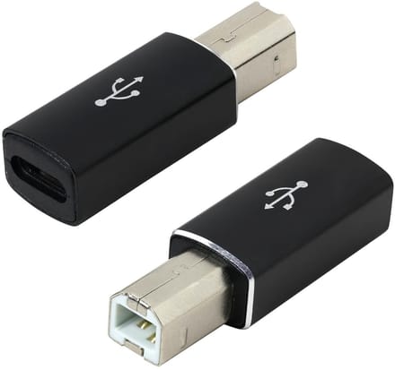 Cosensi - Dailygoods - USB C naar USB B Adapter Set van 2