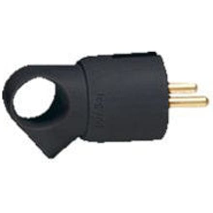 Legrand Stekker Haaks Met Trekring Zwart - 050328 [25 stuks]