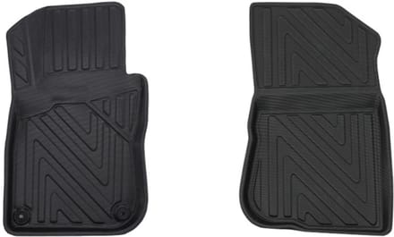 Rubbermatten Peugeot 2008 2002-2019 (voorset) - Premium carbonlook