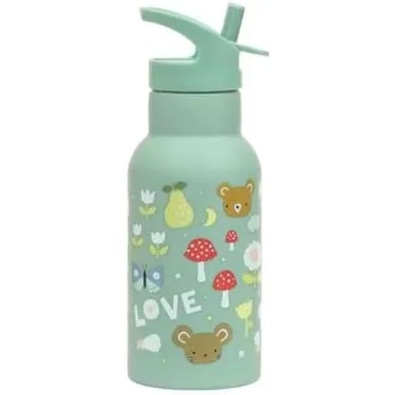 A Little Lovely Company - Dubbelwandige RVS drinkfles thermos - Joy