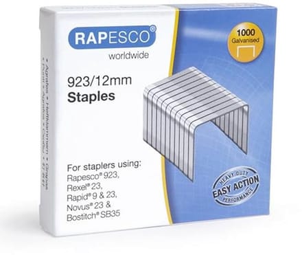 Zinkgeplateerde Heavy Duty Nietjes 12mm - 1000 Stuks