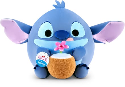 Snackles Disney knuffel van 35 cm (STITCH) van ZURU