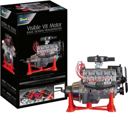 Revell Modelbouwpakket Militaire voertuigen - 00460 Visible V-8 Engine Plastic - 1:4 - Modelbouw