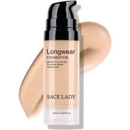 Sace Lady - Longwear Foundation - 5 Shades 05# Medium - 15ml