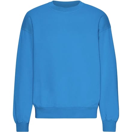 Oversized sweatshirt met ronde hals Colorful Standard Organic Pacific Blue