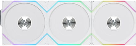 Lian Li UNI FAN TL Wireless ARGB White 3-IN-1 - 3-pack - 120mm - 89.6 cfm - 200 - 2600 rpm - 33 dBA - Incl. L-Wireless Controller - wit