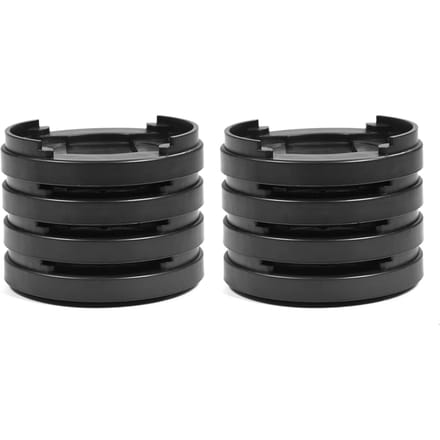 8-delige set Plastic Multi-sleuf Meubelpootschuif Antislip Bedstopper Voetmat voor Tafel