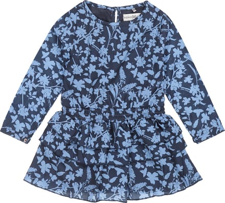 Koko Noko meisjes jurk Navy/Blue Maat 134