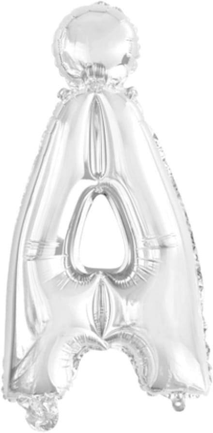 Folie Ballon Letter 40″ Å - Zilver